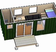 Image result for 20 Foot Container Home Plans