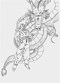 Image result for Goku Riding Shenron