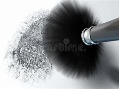 Image result for Fingerprint Finding with Powder and Brush