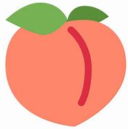 Image result for Peach Emoji Art