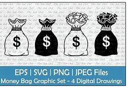 Image result for Bag of Money Silhouette