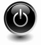 Image result for Power Button Black and White