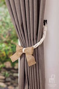 Image result for Curtain Bow Tie Backs