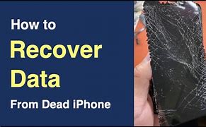 Image result for How to Back Up Broken iPhone