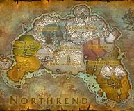 Image result for WoW Northrend Map