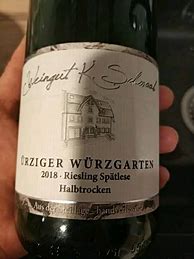 Image result for Theo Schmitz Schwaab Urziger Wurzgarten Riesling Spatlese