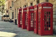 Image result for Red British Phone Box