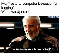 Image result for Windows 1.0 Update Meme
