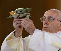 Image result for Baby Jesus Yoda Meme