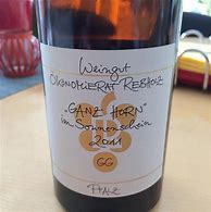 Image result for Weingut Okonomierat Rebholz Siebeldinger Im Sonnenschein Ganz Horn Riesling Grosses Gewachs