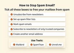 Image result for No Spam Email List