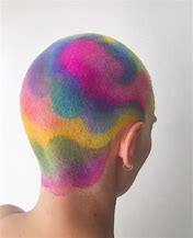 Image result for Buzz Cut Dyed Hair