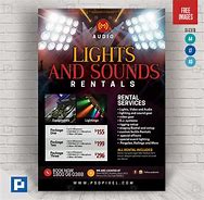 Image result for Sound System Rent Poster