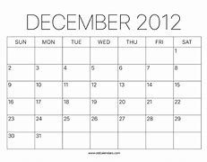 Image result for December 31 2012 Calendar