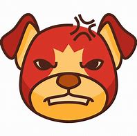 Image result for Angry Dog Emoji