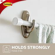 Image result for Command Strip Curtain Rod