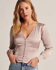 Image result for womens satin tops