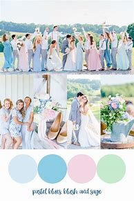 Image result for Pastel Wedding Color Palette