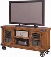 Image result for Industrial TV Stand Furniture