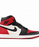 Image result for Red and Black Low Jordan 1 with Loop in the Back