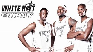 Image result for Miami Heat White Hot Jersey