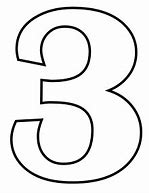 Image result for Number 3 Three