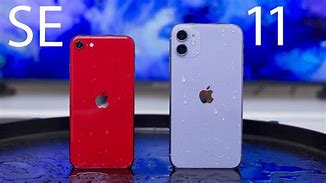 Image result for red iphone se vs iphone 11