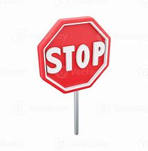Image result for Stop Sign Cartoon Free