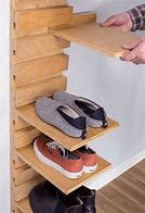 Image result for Wood Shoe Racks for Closets