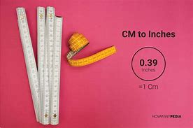 Image result for Cm Inch Conversion Chart