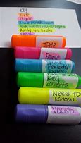 Image result for Cute Color-Coded Notes