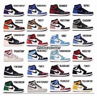 Image result for Air Jordan 1 Colors