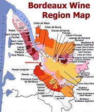 Image result for Bordeaux France Wine Region Map