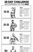 Image result for 28 Day Senior Workout Challenge