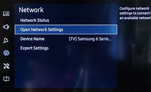 Image result for Samsung TV Wifi-Menu