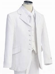 Image result for Boys White Tuxedo