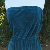 Image result for Terry Cloth Strapless Cover Up