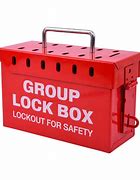 Image result for Group Lockout Box