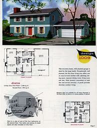 Image result for 1960s House Plans