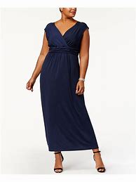 Image result for Navy Blue Ruched Maxi Dress