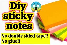 Image result for How to Make Sticky Notes