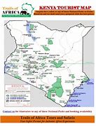 Image result for Kenya Parks Map