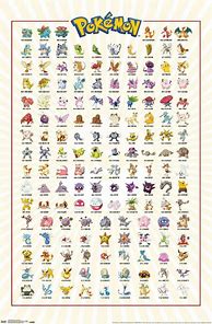 Image result for 1st Gen Pokemon Poster