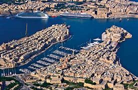 Image result for Overhead Shapes of the Fortresses in the Three Cities in Malta