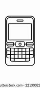Image result for Simple Mobile Phone with QWERTY Keyboard