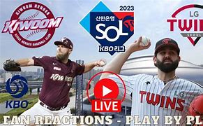 Image result for LG Twins vs Kiwoom Heroes