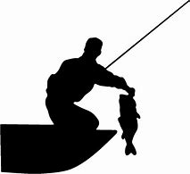 Image result for Bass Fishing Silhouette Boat