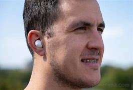 Image result for Galaxy Buds Red in Ear
