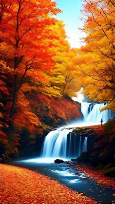 Fall Aesthetic Relaxing Nature Scenes