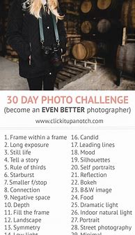 Image result for 20 Days of Photography Challenge